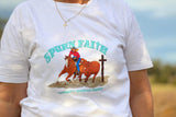 Spur’n Faith Tee White