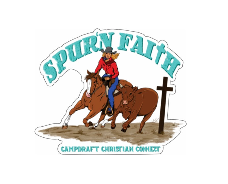 Spur'n Faith Sticker