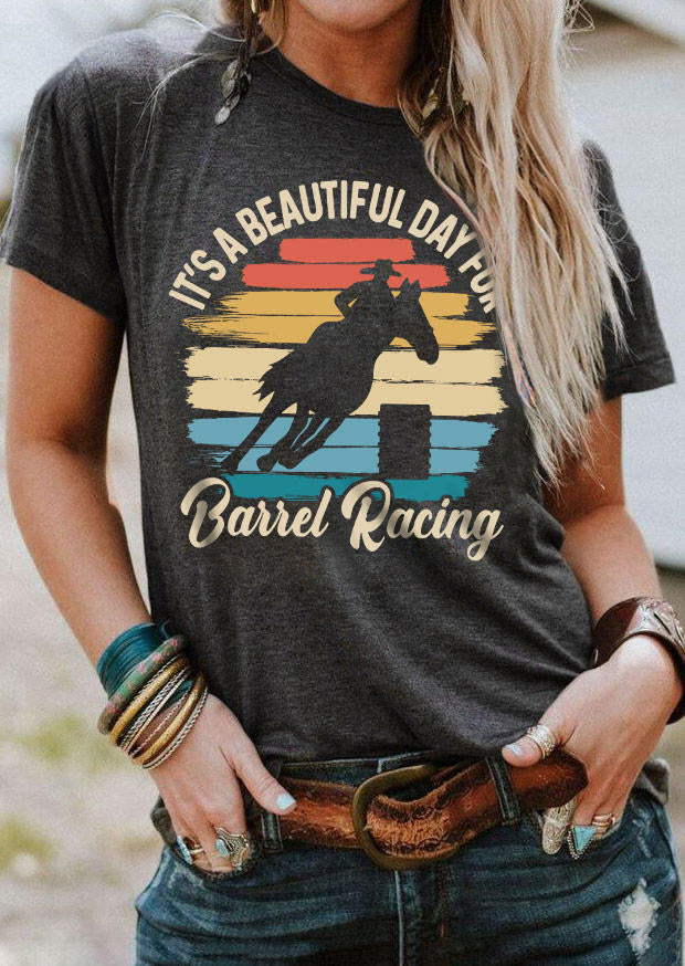 BARREL RACING TEE